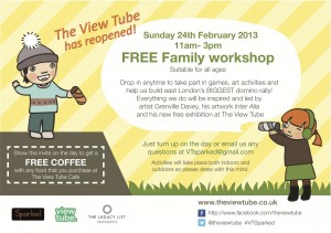 Sparked Family Fun Day flyer