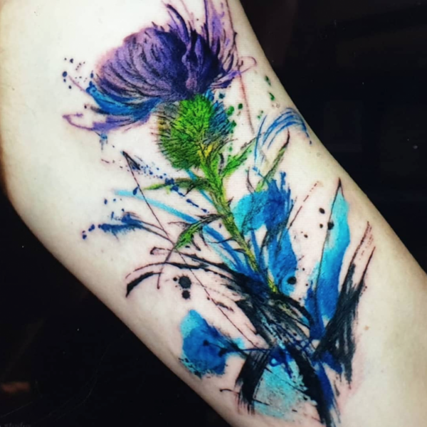 Flower tattoo