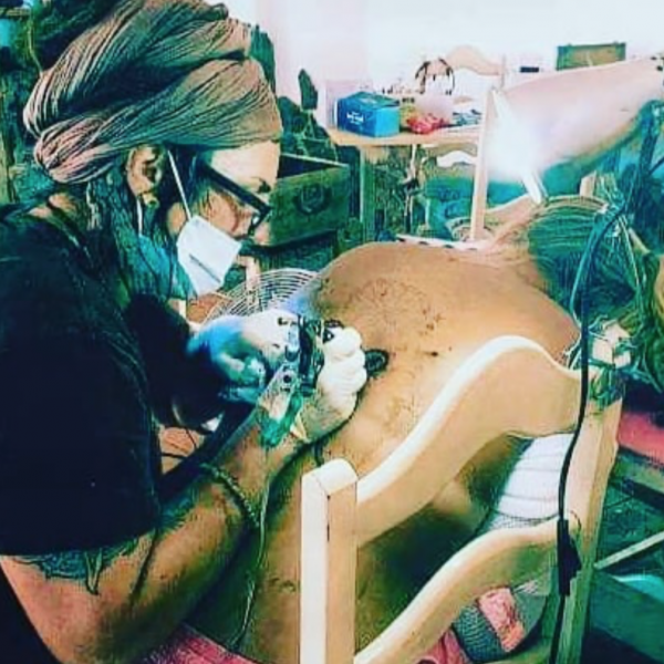 Patrizia working
